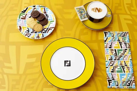 Colazione brandizzata Fendi