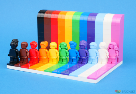 Lego arcobaleno