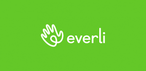 Logo Everli sfondo verde