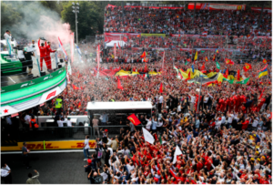 festeggiamenti F1