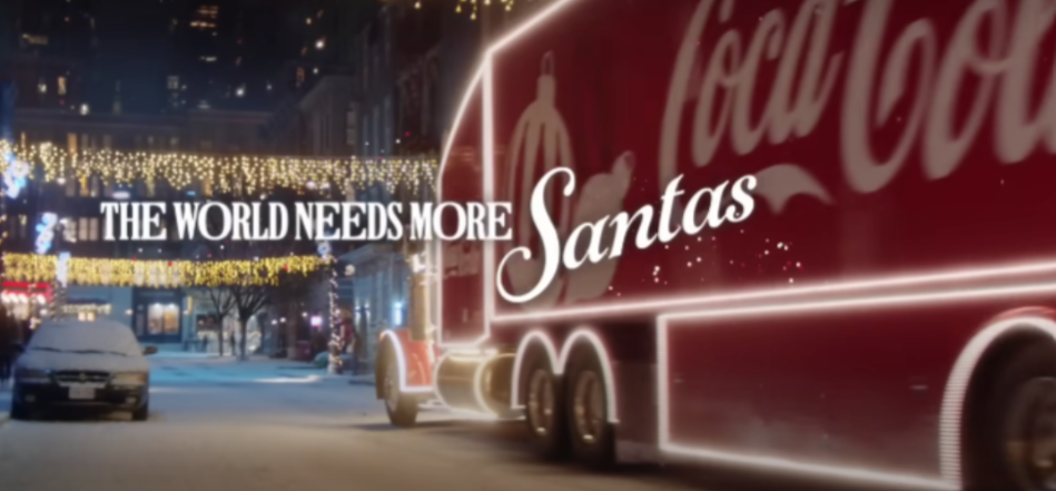 spot natalizio coca cola the world needs more santas